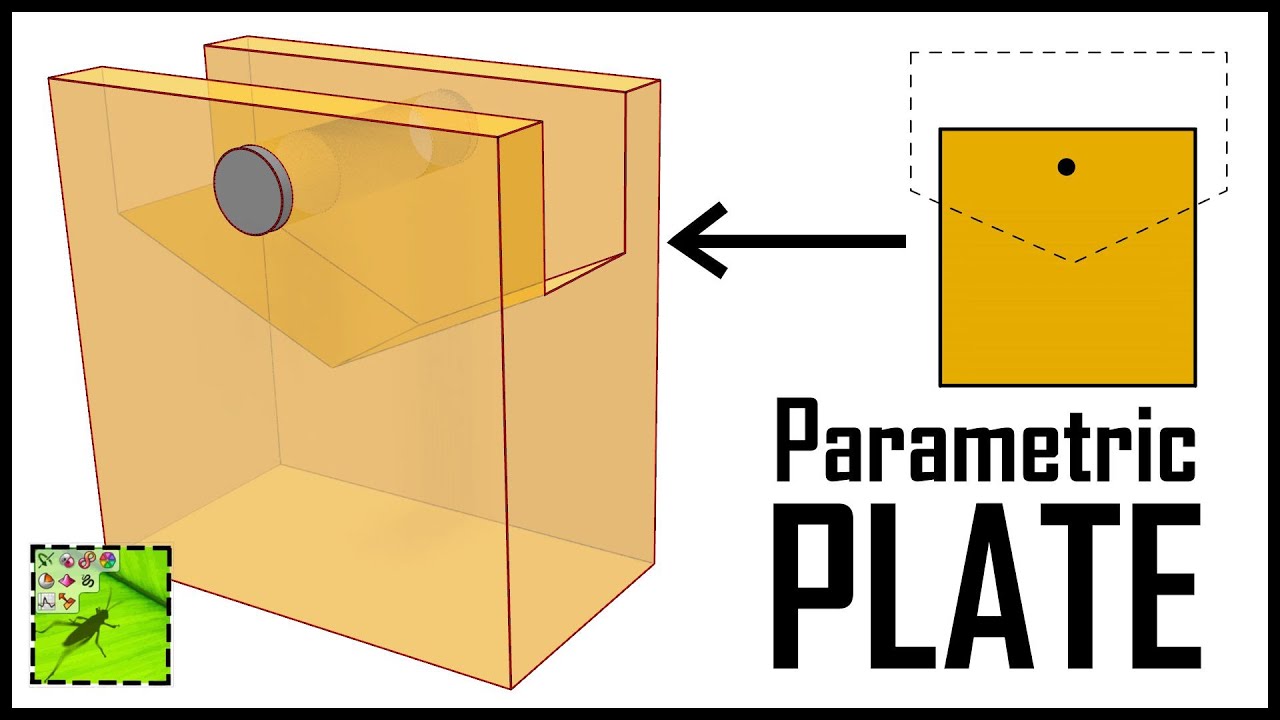 3D Parametric Plate (Grasshopper Tutorial)