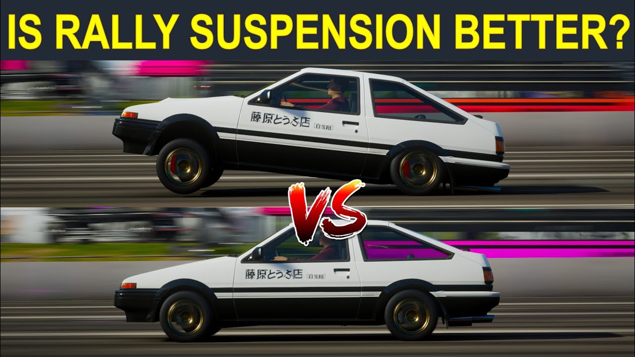 Forza Horizon 4 Forza Science l How Important Is Rally Suspension In Drag Racing Tuning?