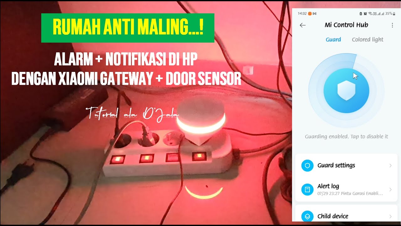 Xiaomi Smart Alarm Sensor Pintu dan Jendela Rumah | Anti Maling...!!!