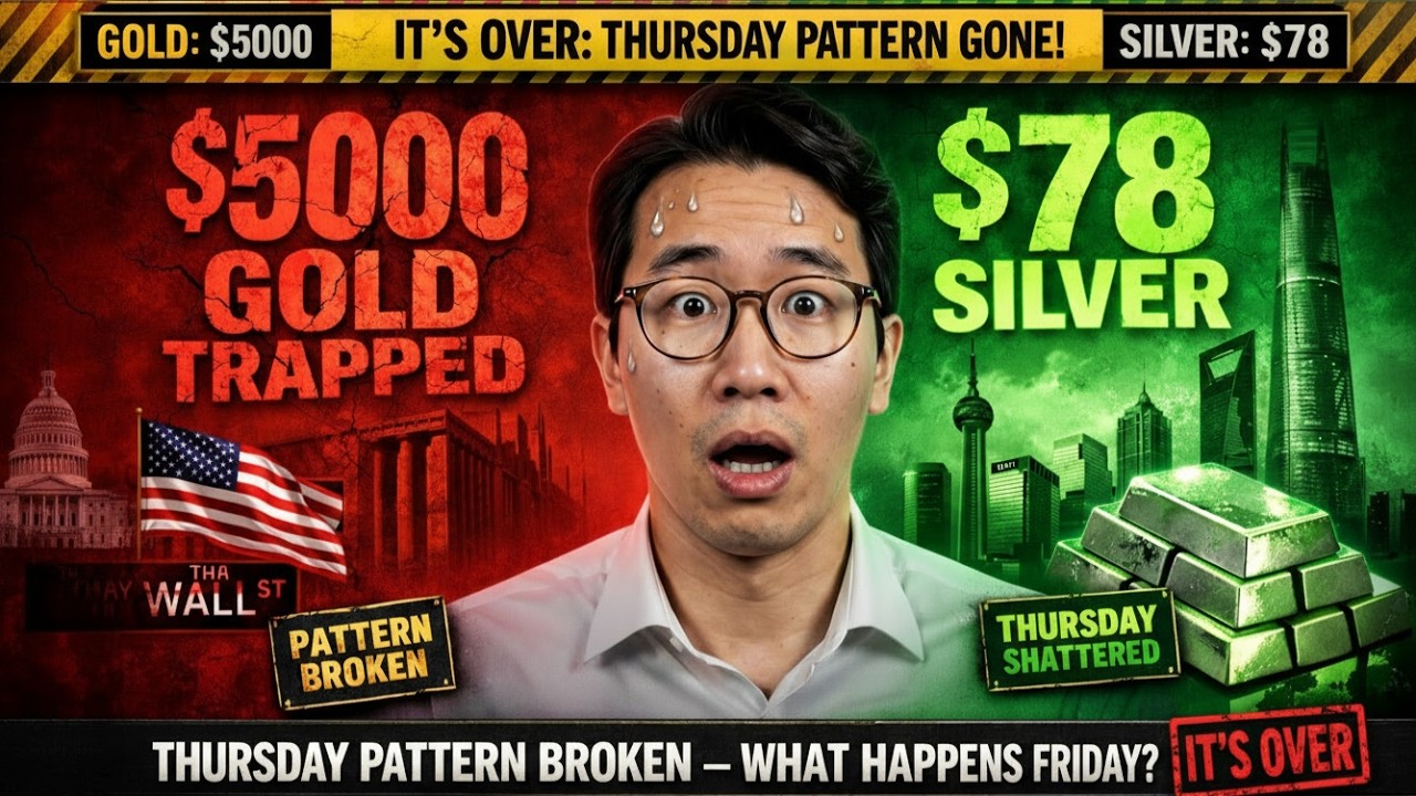 Gold Surges $5000, Silver $78 – Thursday Collapse Pattern Shattered: What's Ahead Friday?