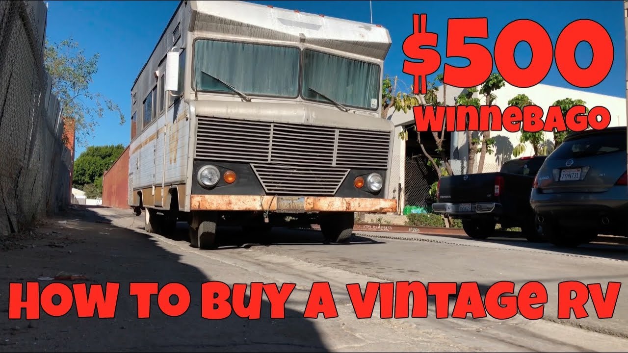 How to Buy a Vintage Winnebago RV