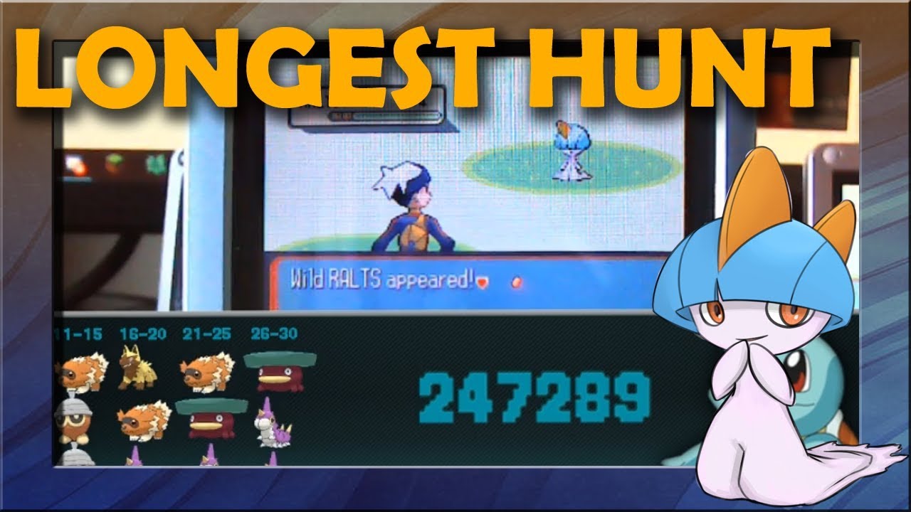 [LIVE!] Shiny Ralts after 247,289 encounters (31 phases)! Longest Shiny Hunt on YouTube!