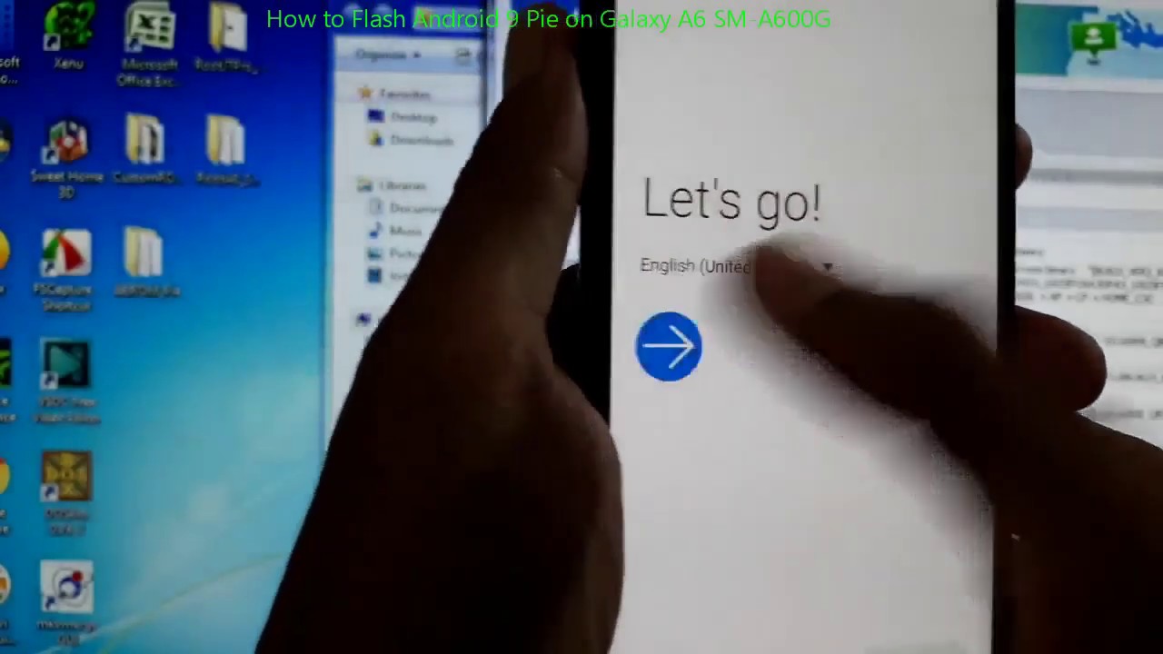 How to Flash Android 9 Pie on Galaxy A6 SM-A600G