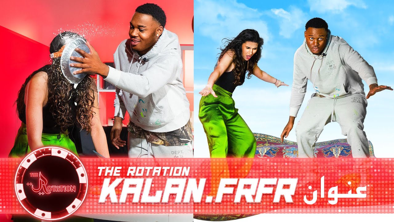 Kalan.FrFr PIES ROSA IN THE FACE on 'The Rotation Show' | الدوران