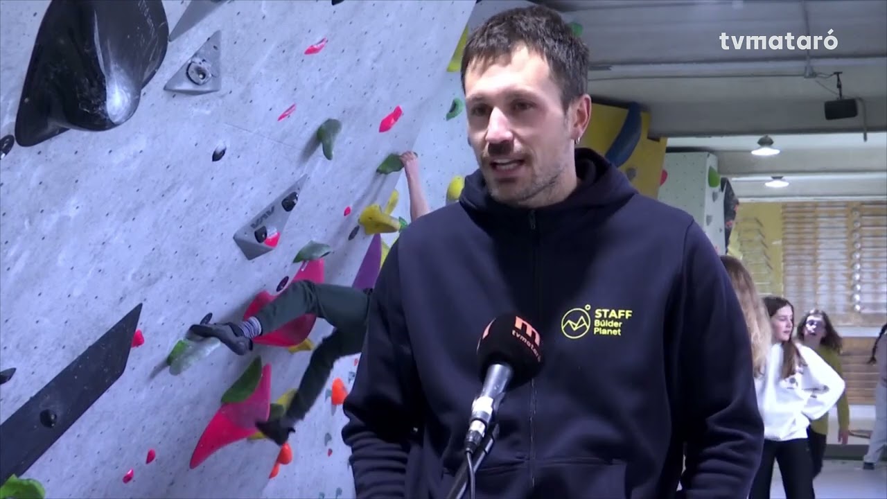 L’escalada que fa créixer, l’extraescolar de l’escola Montserrat Solà als Jocs Escolars