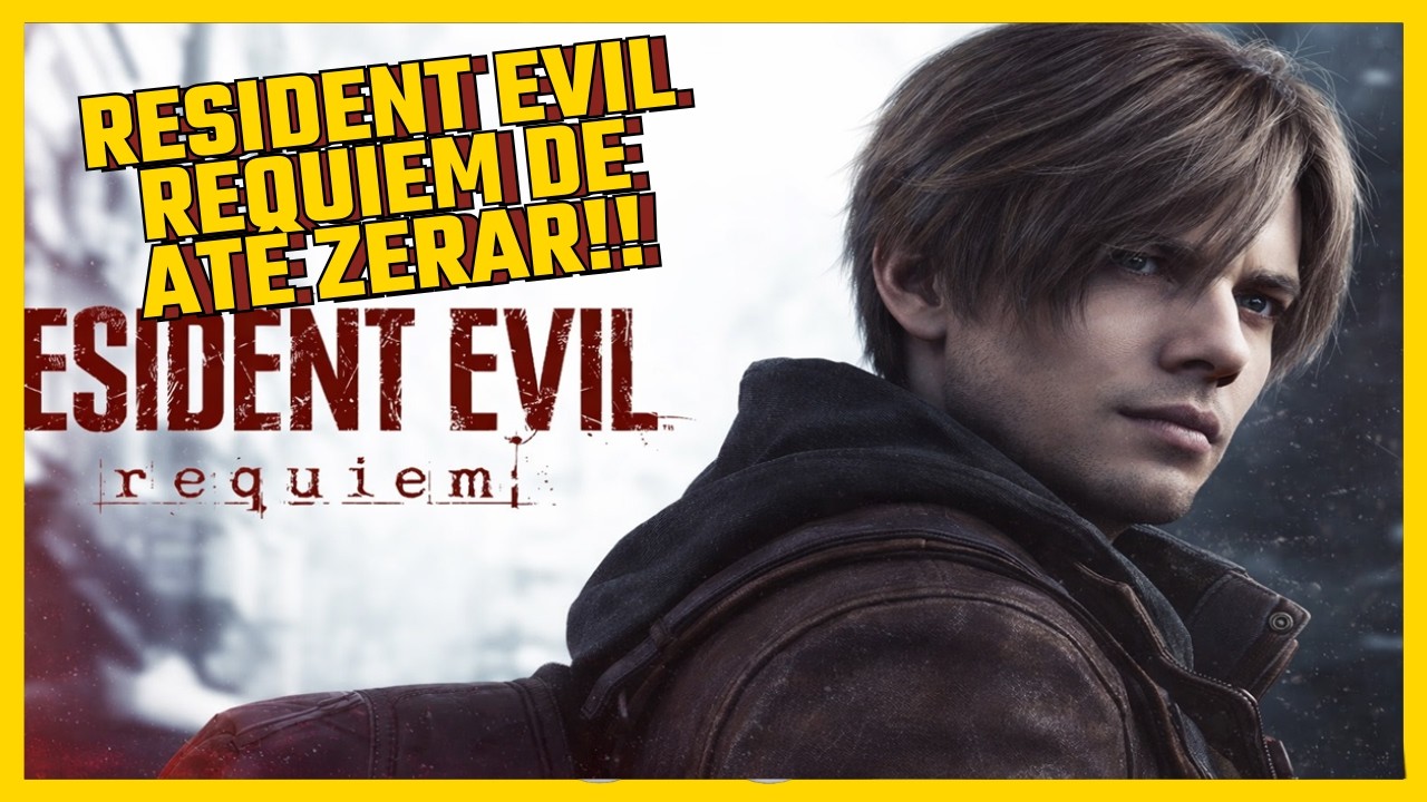 Resident Evil Requiem até zerar gameplay ao VIVO!