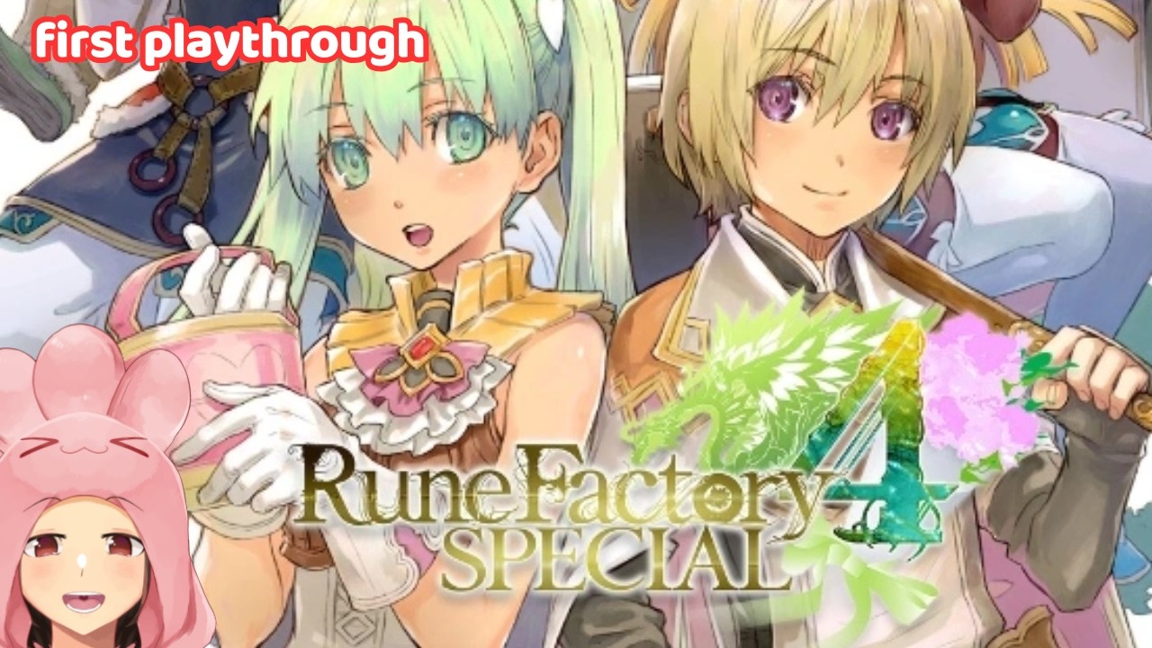 [part 4] Hopefully finishing water ruins~ | Rune Factory 4 Special First Playthrough!