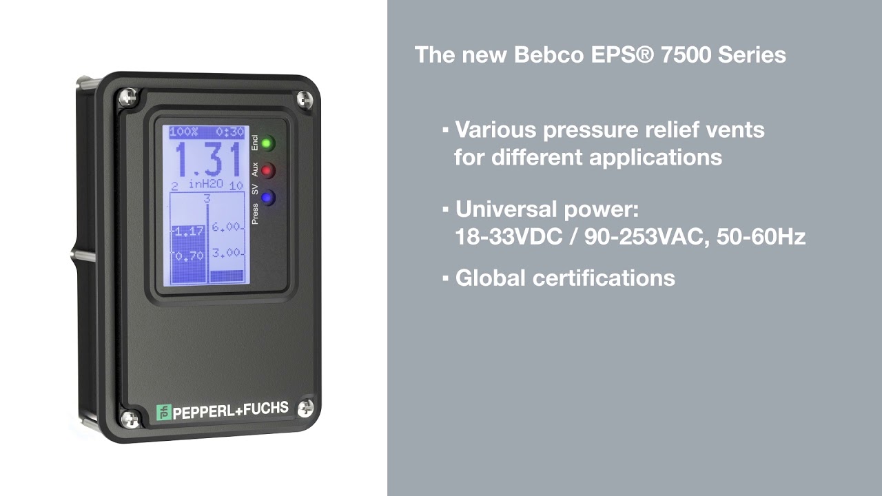 Bebco EPS&reg; 7500 Series Purge and Pressurization System