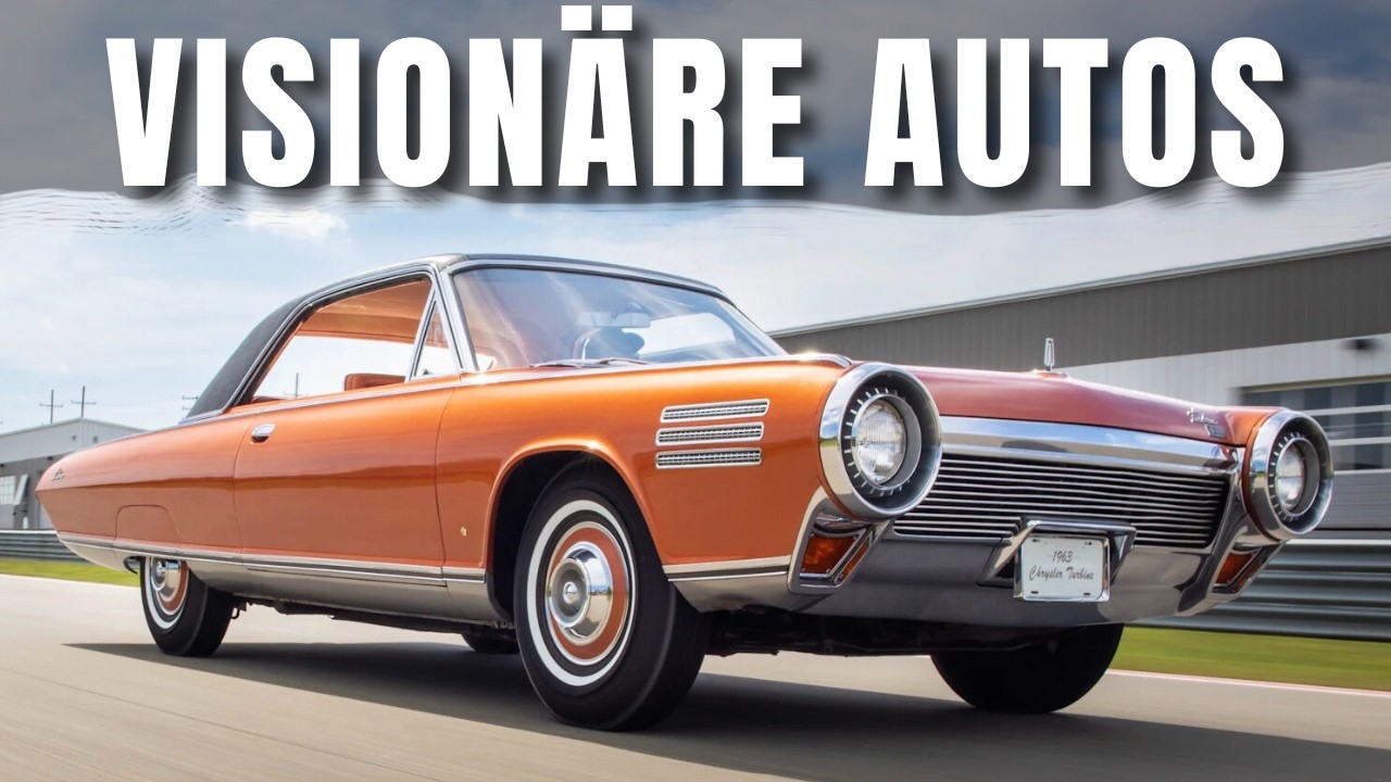 10 Autos, die ihrer Zeit weit voraus waren - lange bevor die Welt bereit war!