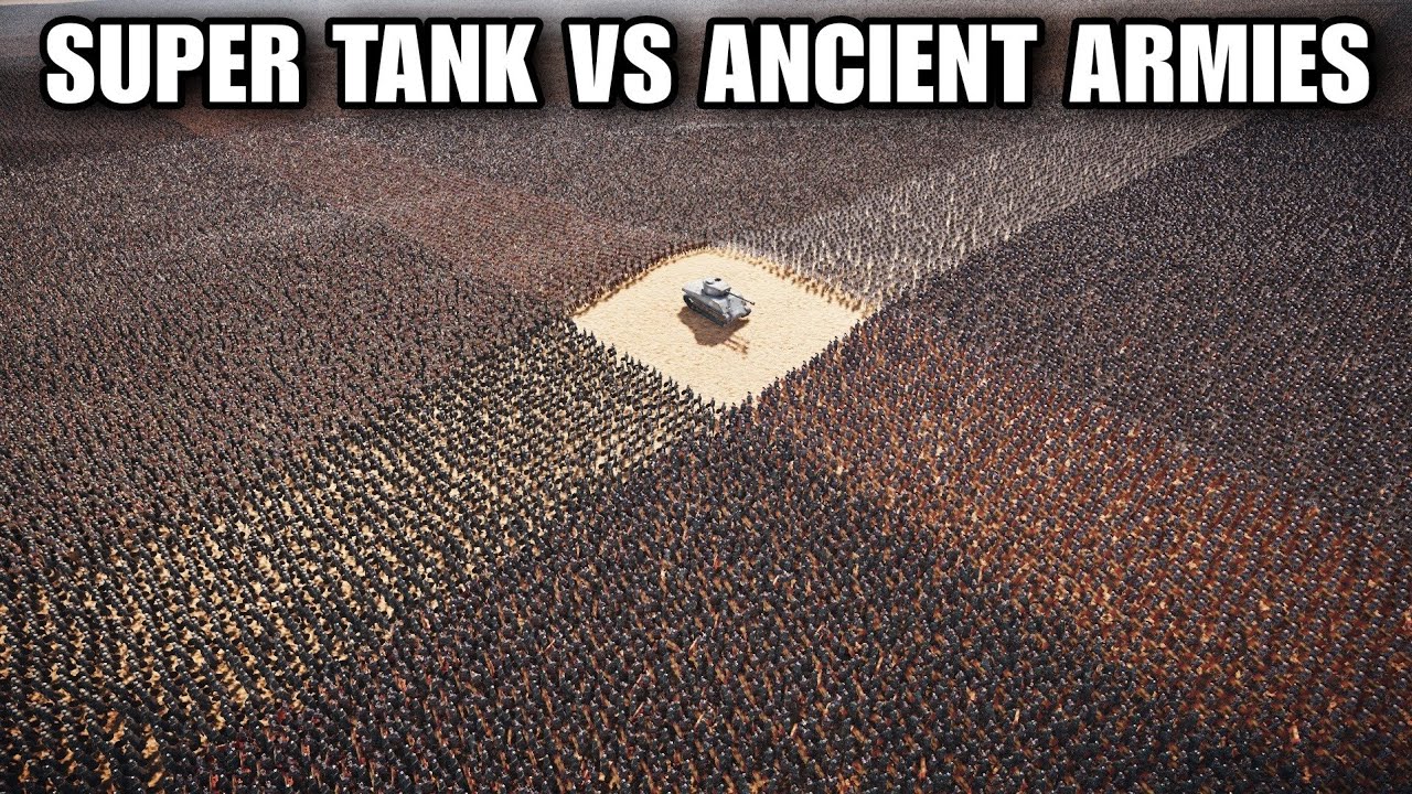CAN 1 SUPER TANK DESTROY 2 MILLION ANCIENT ARMY? | Ultimate Epic Battle Simulator 2 | UEBS 2