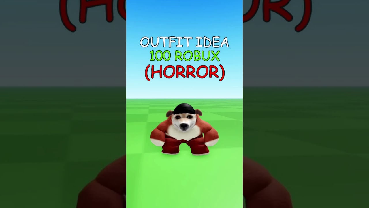 Making Roblox Horror Outfit Idea 👕