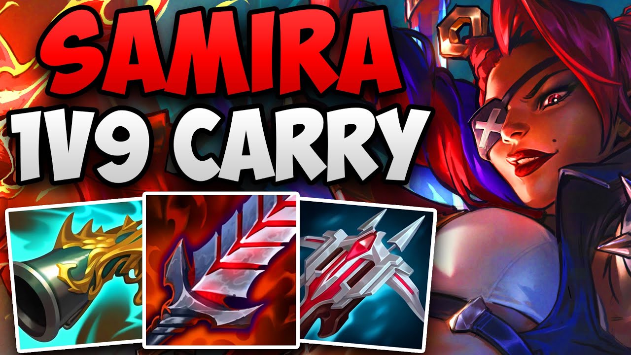 CHALLENGER SAMIRA MAIN INSANE 1V9 CARRY GAMEPLAY | CHALLENGER SAMIRA ADC GAMEPLAY | Patch 14.23 S14