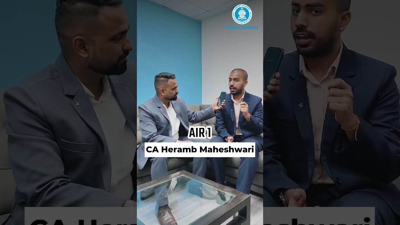 Heramb Maheshwari&rsquo;s Top Tips for CA Final FR Students | AIR 1 CA Final Nov'24 | CA Jai Chawla