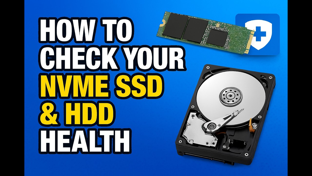 How to Check Your NVMe SSD & HDD Health - Windows 11
