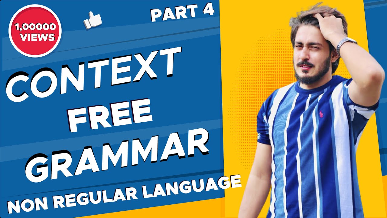Context Free Grammar for non regular langauges cfg examples tutorial | cfg hindi urdu