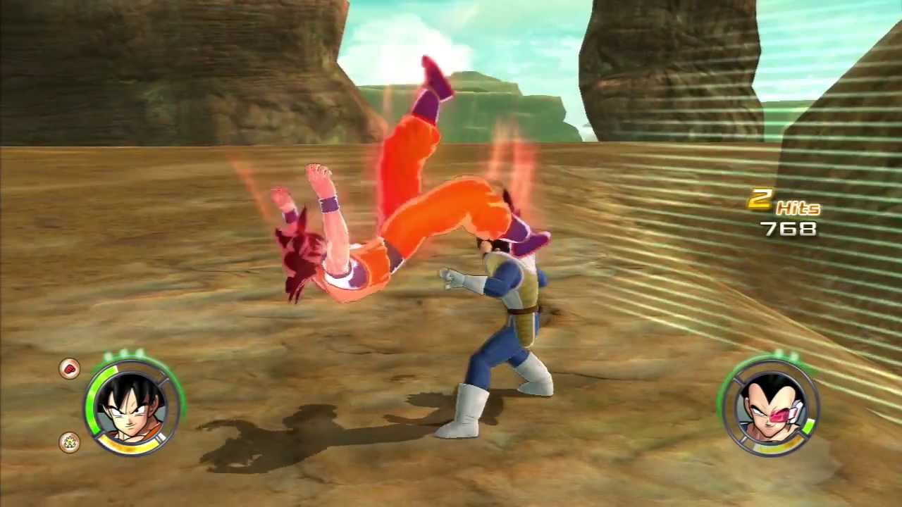 Goku VS Vegeta (Scouter)