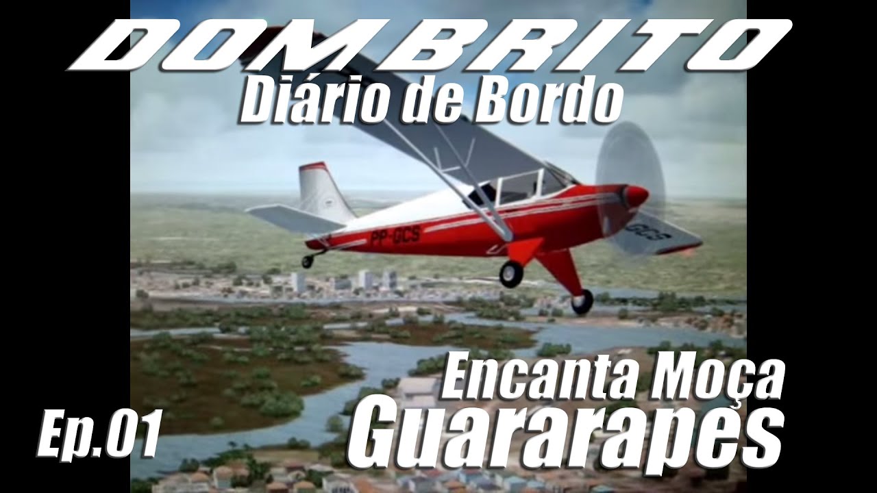 FS2004 - AB115 Aeroboero - Aeroclube Encanta Moça / Recife Guararapes (SNEM - SBRF) - Ep.01