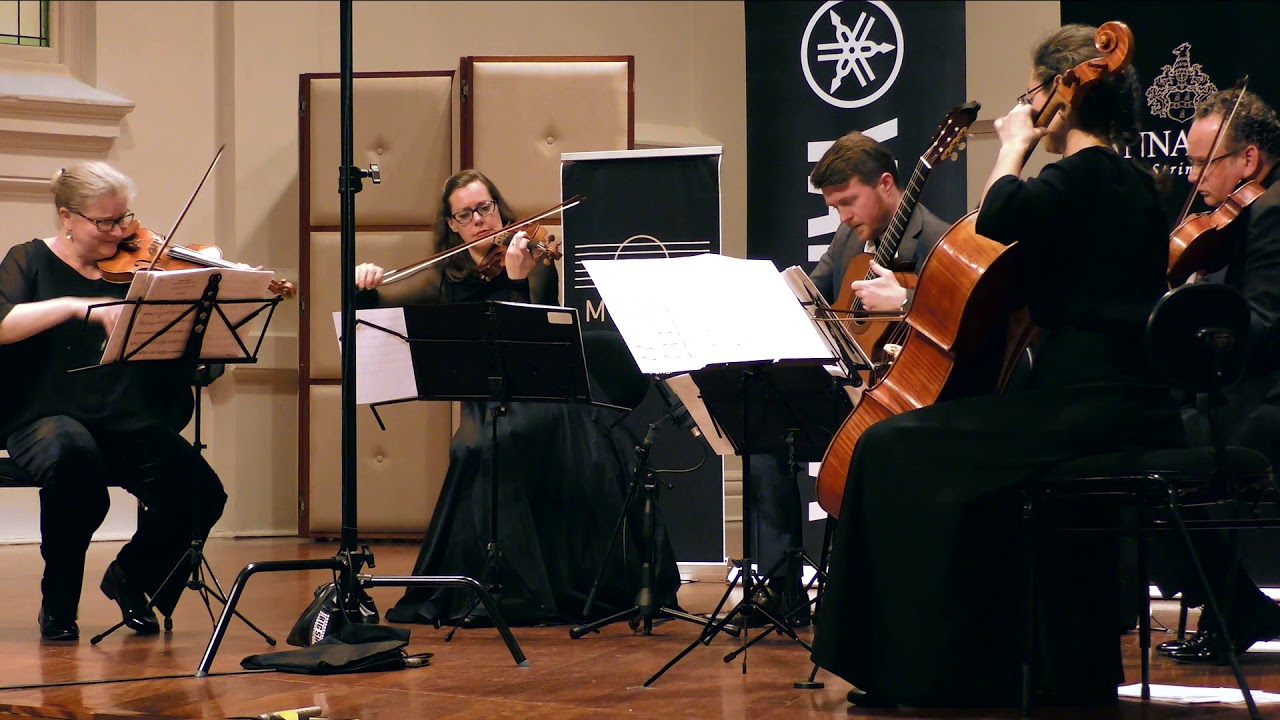 Shorelines by Richard Charlton Matt Withers and Acacia Quartet at the 2018 Melbourne Guitar Festival