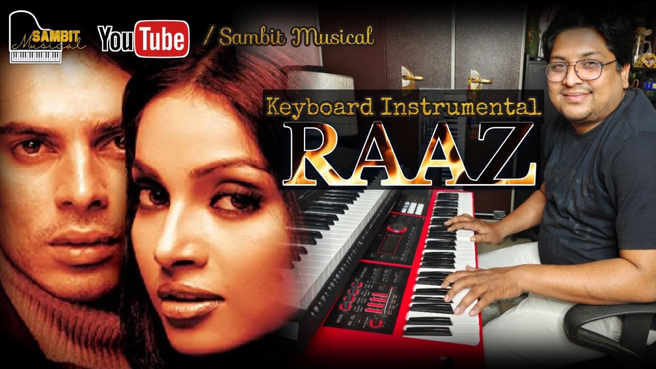 Aapke pyar mein Instrumental Cover | Raaz piano cover | @SambitMusical | Instrumental music