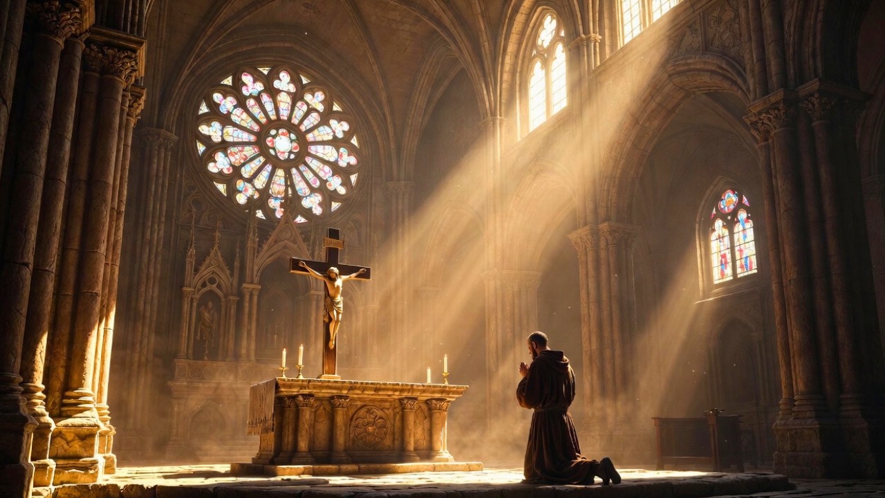 Gregorian Chant for Deliverance from Evil ✝️ Crux Sacra Sit Mihi Lux | Prayer of Saint Benedict🙏