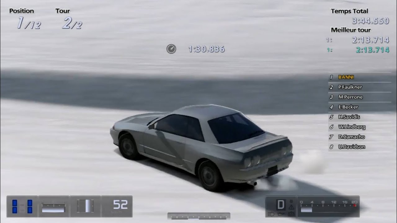Gran Turismo 5 - Nissan SKYLINE GTS-t Type M (R32) '91 (HYBRiD) PS3 Gameplay
