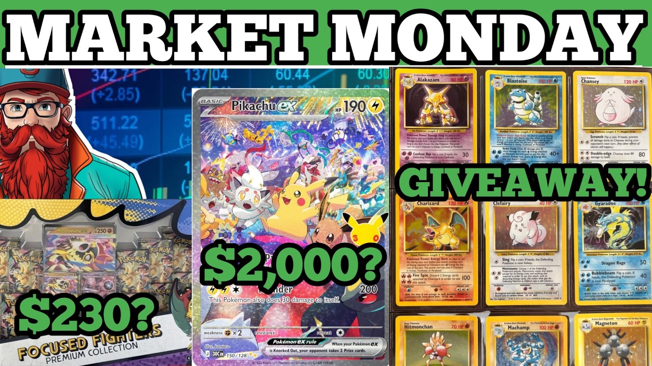 POKEMON MARKET MONDAY! Weekly Investing, Collecting & News Update!