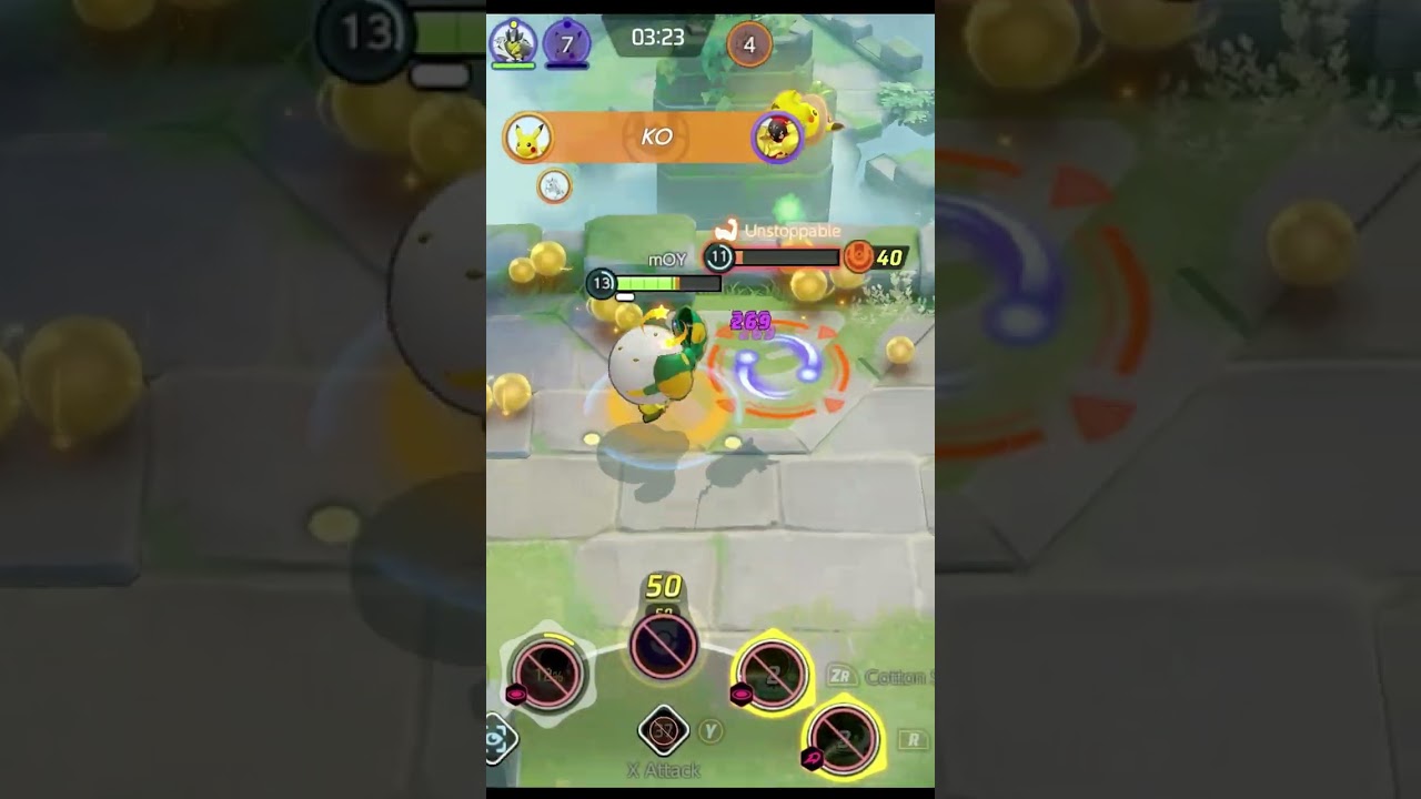 💥 1HP ELDEGOSS CLUTCH SWEEP | #pokemonunite