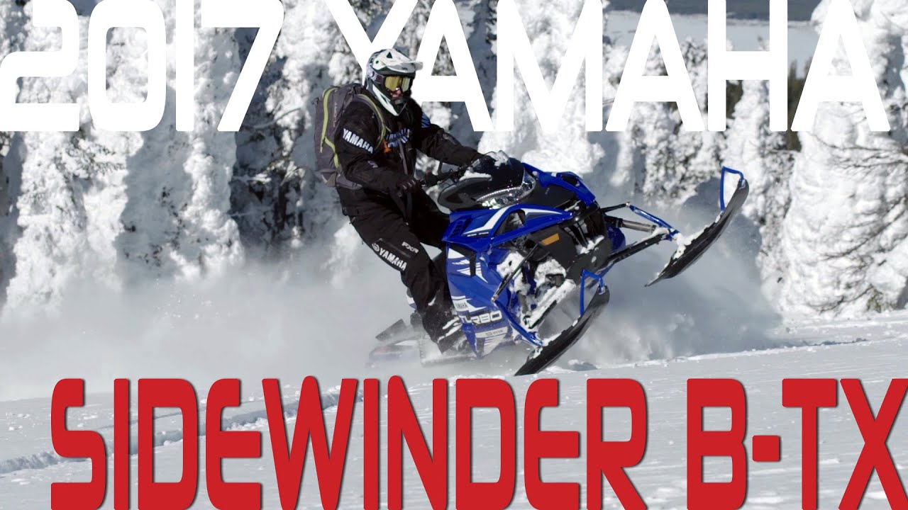 STV 2017 Yamaha Sidewinder B‑TX
