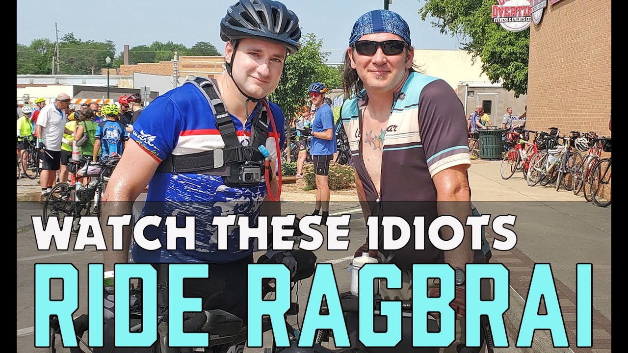 Watch these idiots ride RAGBRAI