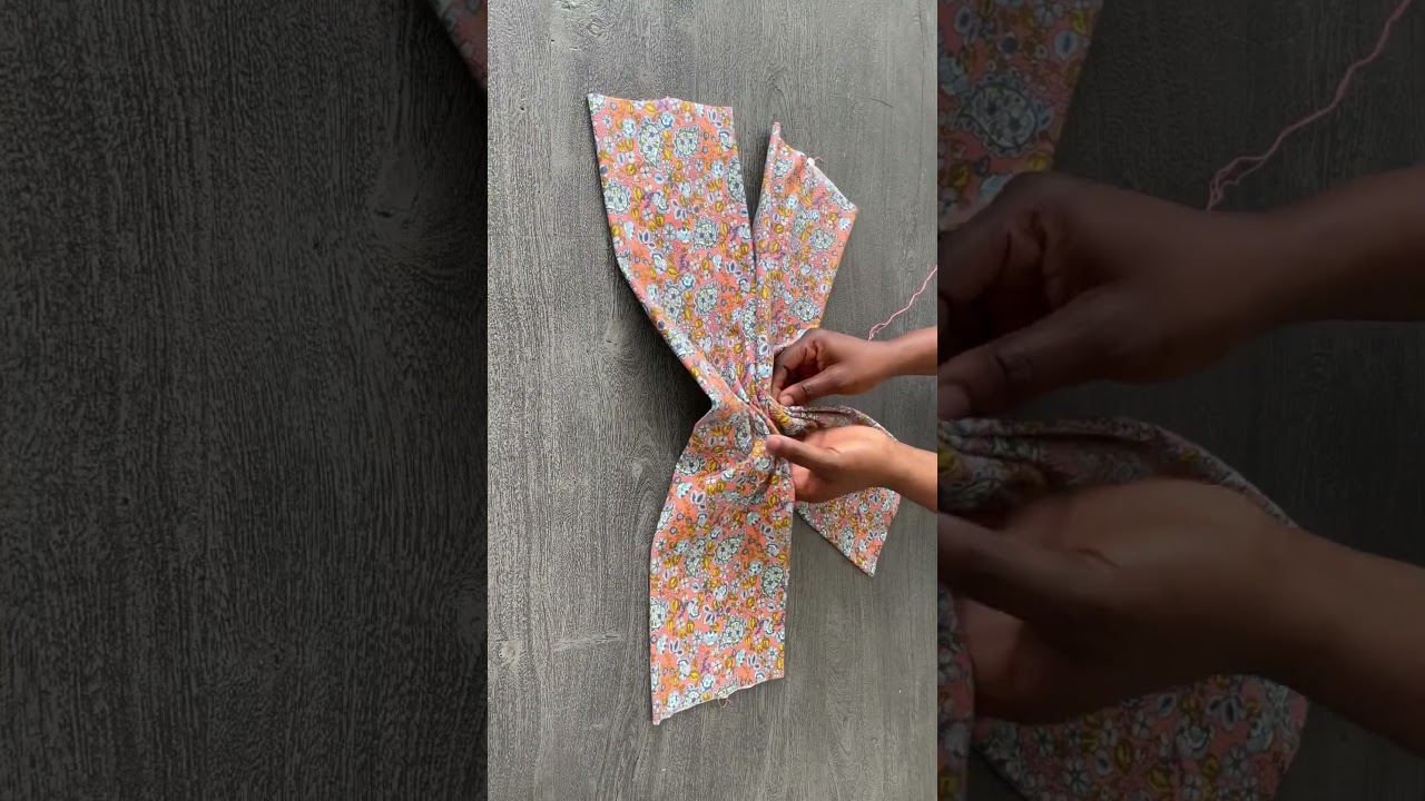 Sewing techniques, turban easy sewing #sewing #sew #easywear