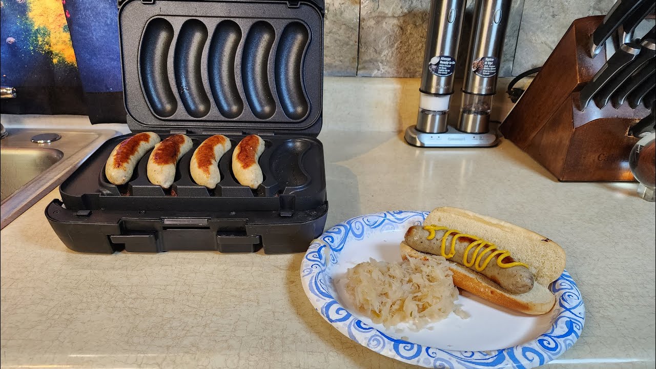 Friday Night Bangers on the Johnsonville Sizzling Sausage Indoor Grill