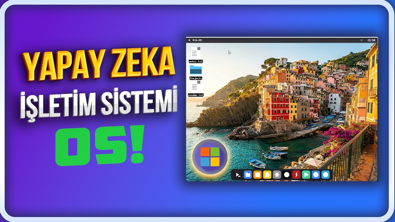 Yapay Zeka ile İşletim Sistemi Yapmak!  Microslop