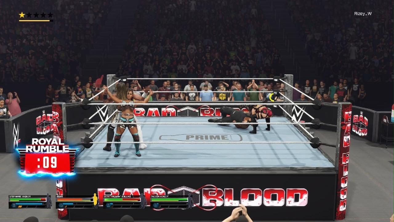 Ich spiele Das erste mal Royal Rumbel in Wwe2k25
