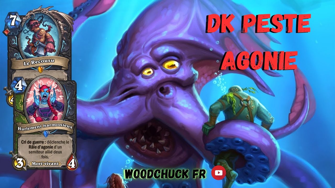 Hearthstone - DK Peste Agonie ( Remplir le deck adverse ) - Woodchuck