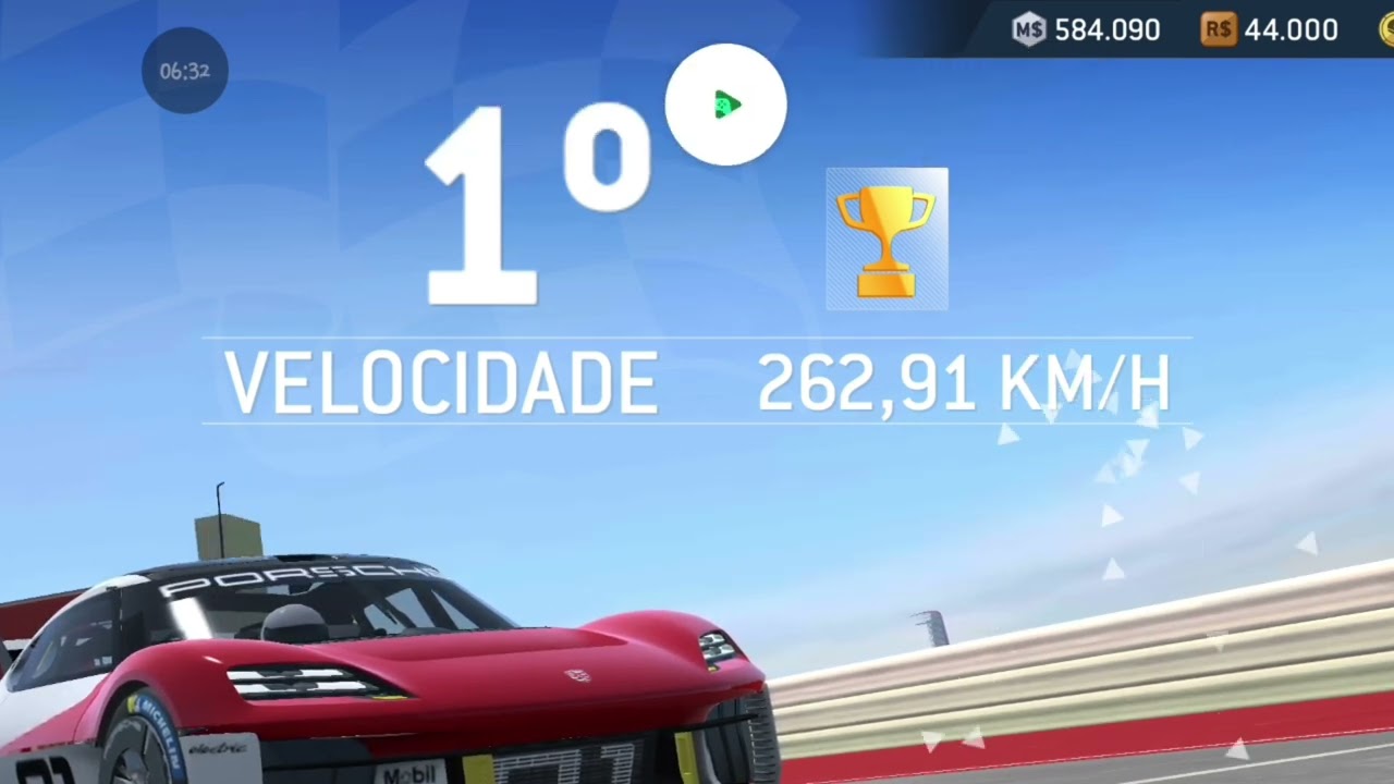 Jogando real racing 3 novamente 