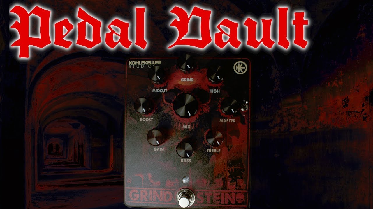 Pedal Vault &ndash; Klirrton Grindstein Preamp Distortion Pedal