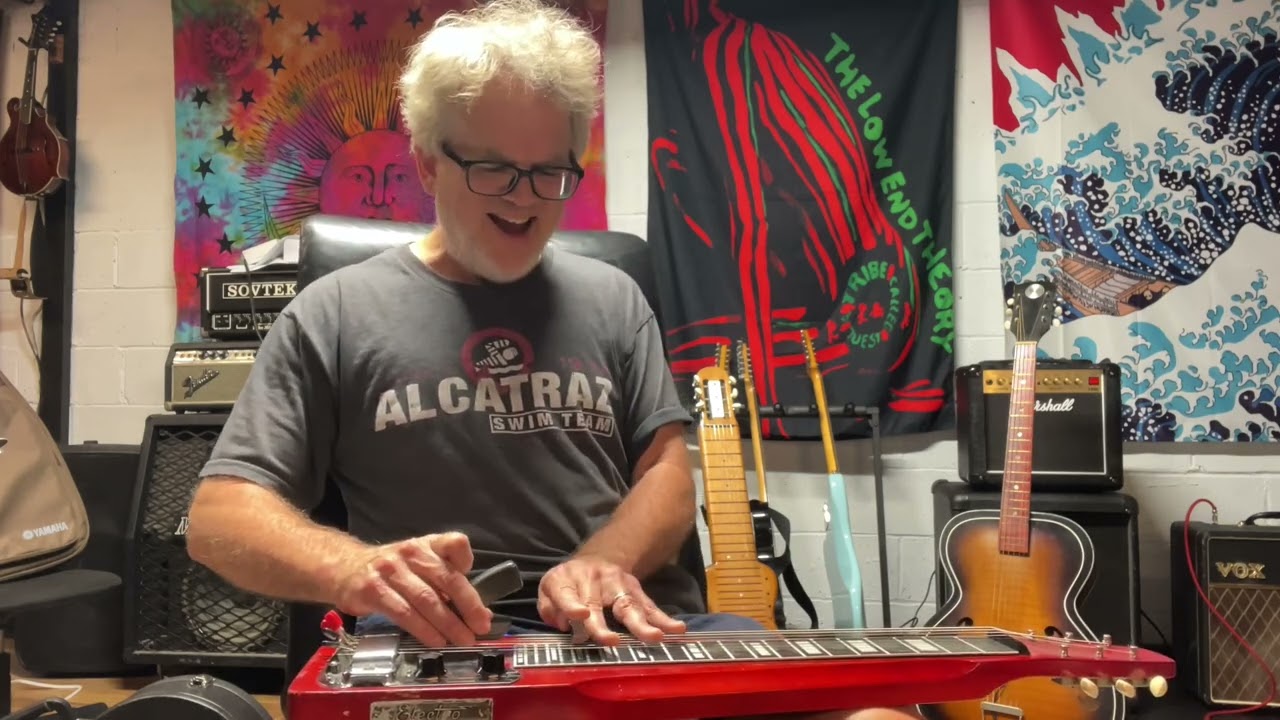 Lap Steel Guitar-Instrumental Hip Hop-Ebow & Alligator Clips