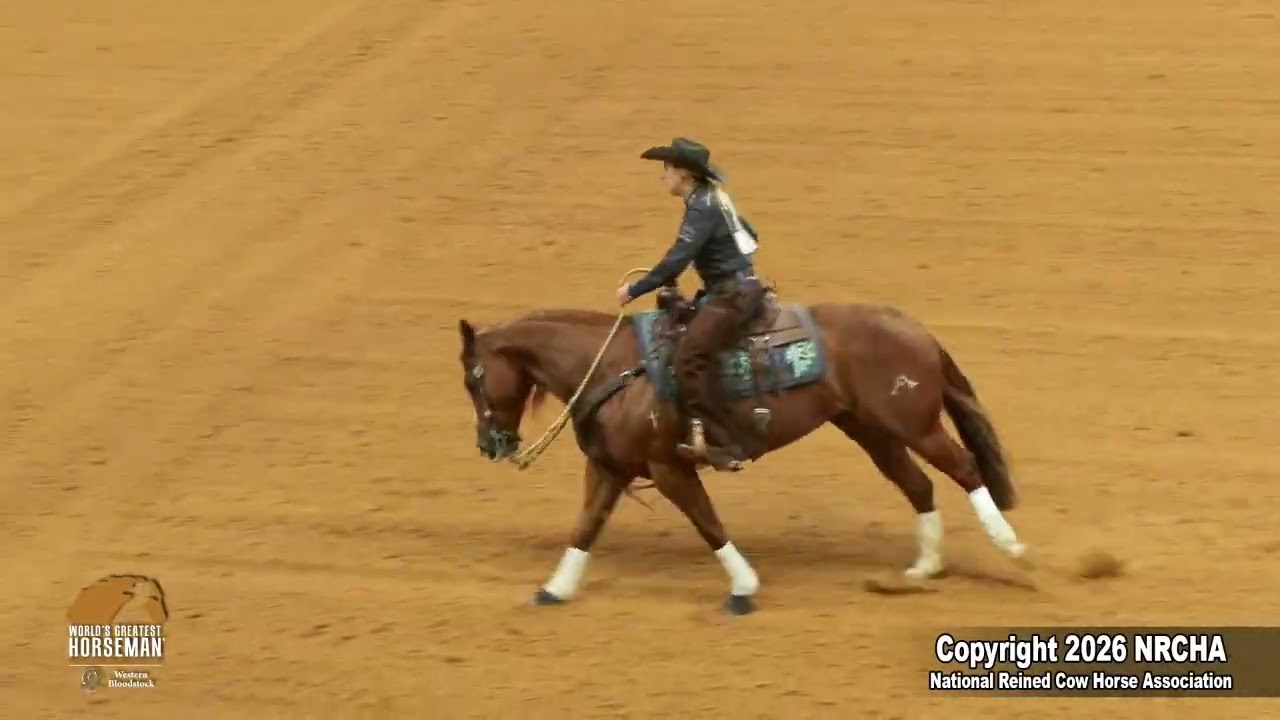 2026 World's Greatest Horseman® Reined Work Prelims: Sarah Dawson & Smart Chic An Tari