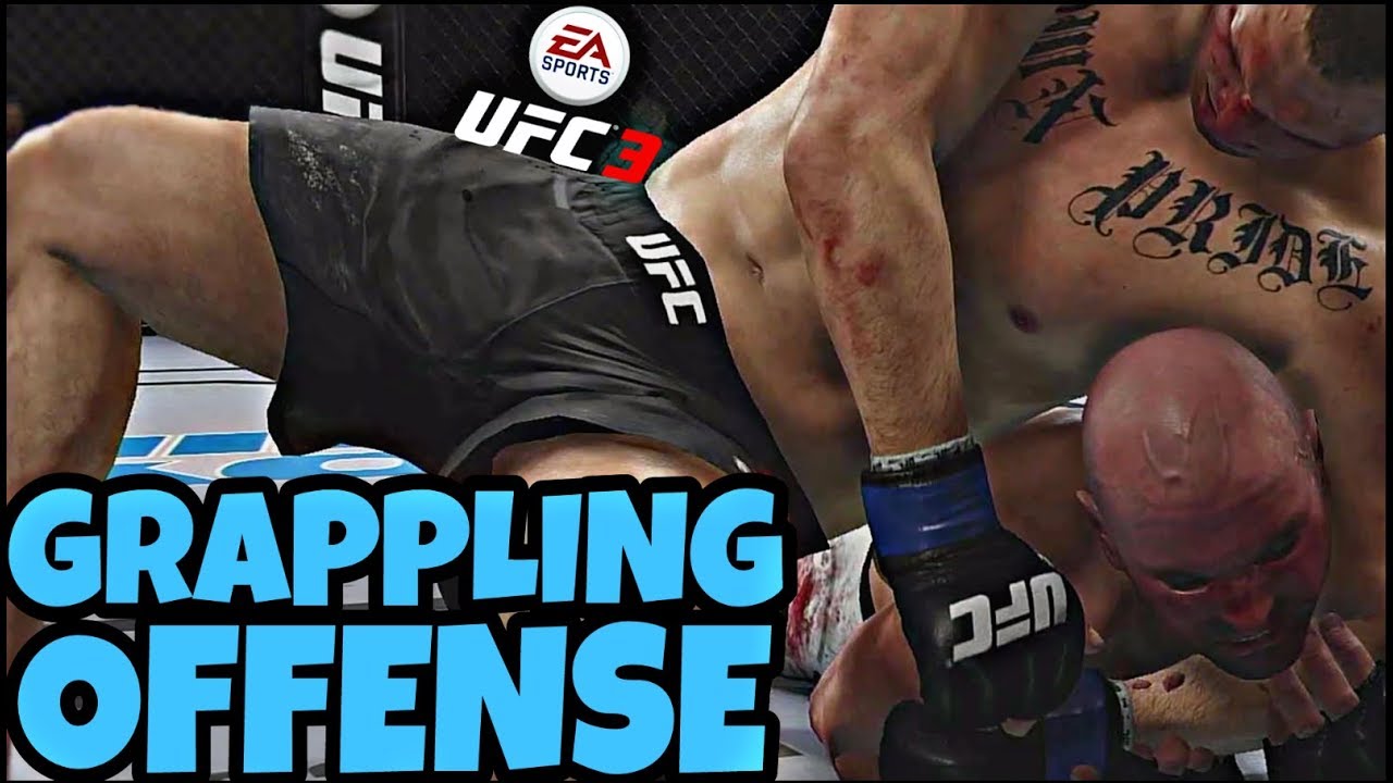 GRAPPLING OFFENSE in RANKED! EA UFC 3 Online