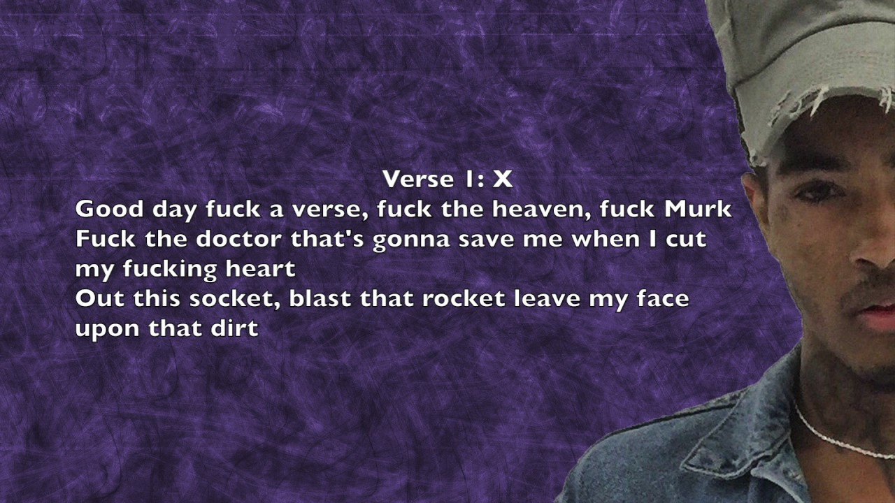 Fuxk | lyrics | XXXTENTACION & $ki Mask The Slump God |