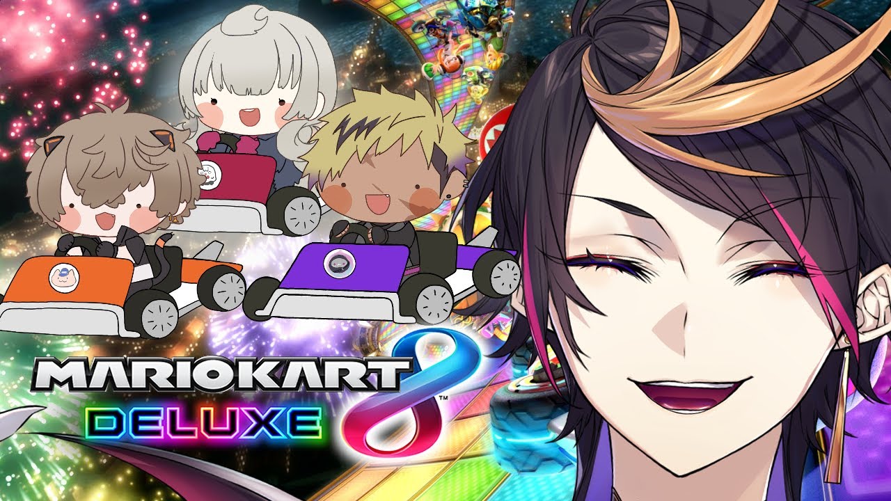 Mario Kart 8 Deluxe! w/ Reimu, Vanta, Alban!