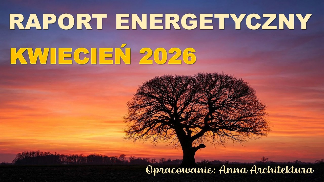 RAPORT ENERGETYCZNY - Kwiecień 2026 - Koniec Świata, jaki znamy
