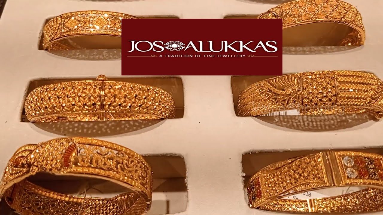Jos Alukkas Latest Bangles Collections