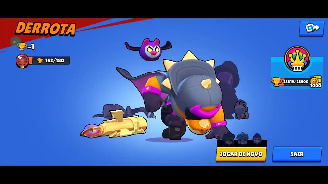 Jogando com personagens no brawl stars(Pierce tudo ou nada)