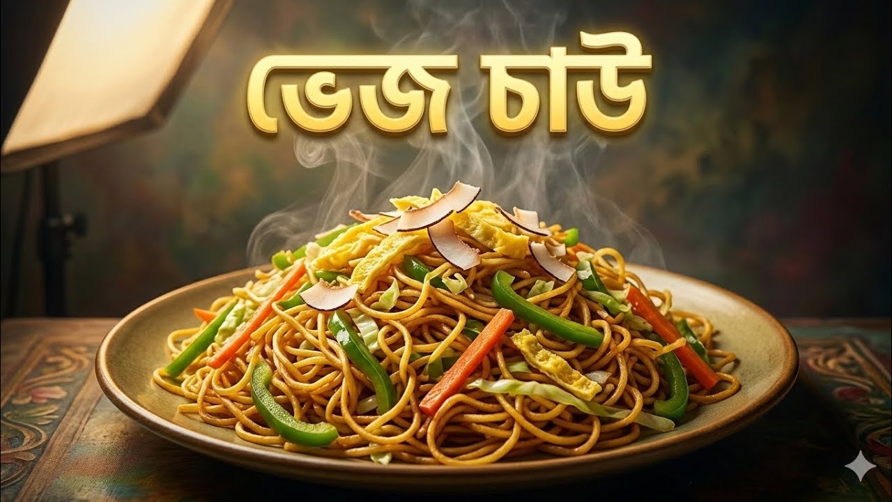 💥সহজ ভেজ চাউমিন | ✅রেস্তোরাঁ স্টাইল 🥘হোমমেড রেসিপি | @AtanurRannaghar @AfsarasminiKitchen#trending 
