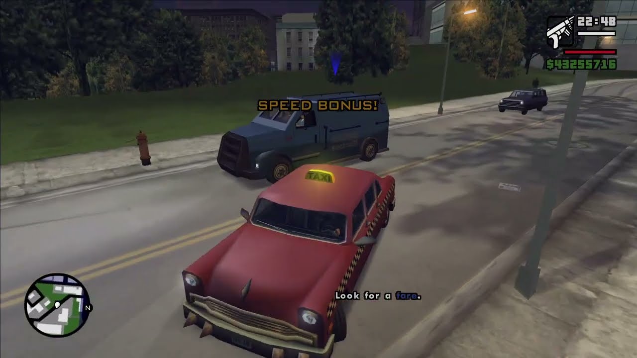 GTA SA [PC] (GTA Underground Mod) Gameplay 32 (Taxi Driver Mission with Borgnine)