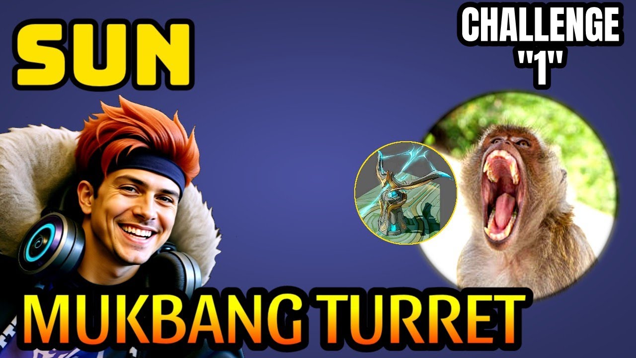 CHALLENGE SUN SPLIT PUSH ONLY! Musuh sampai muak dan emosi jiwa - Mobile Legends