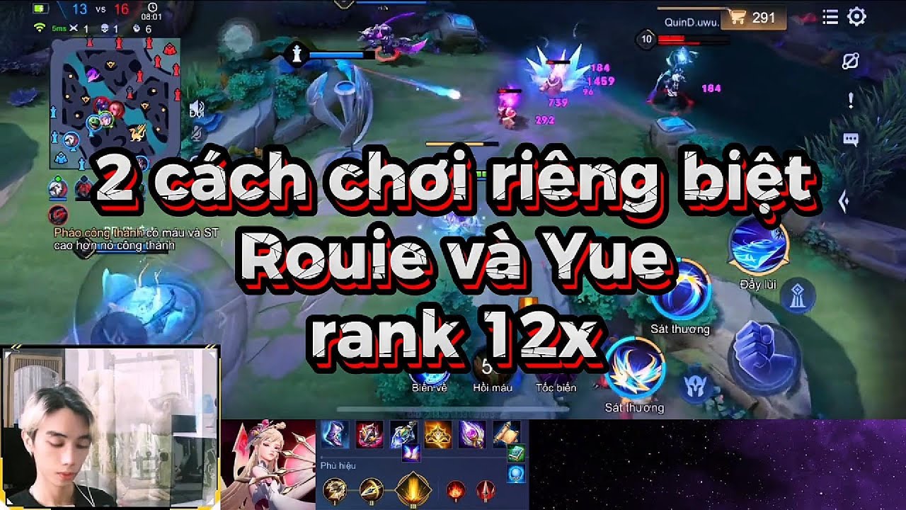 Rouie V&agrave; Yue Mức Rank 12x Di Chuyển Như Thế N&agrave;o Để C&oacute; Lợi Thế