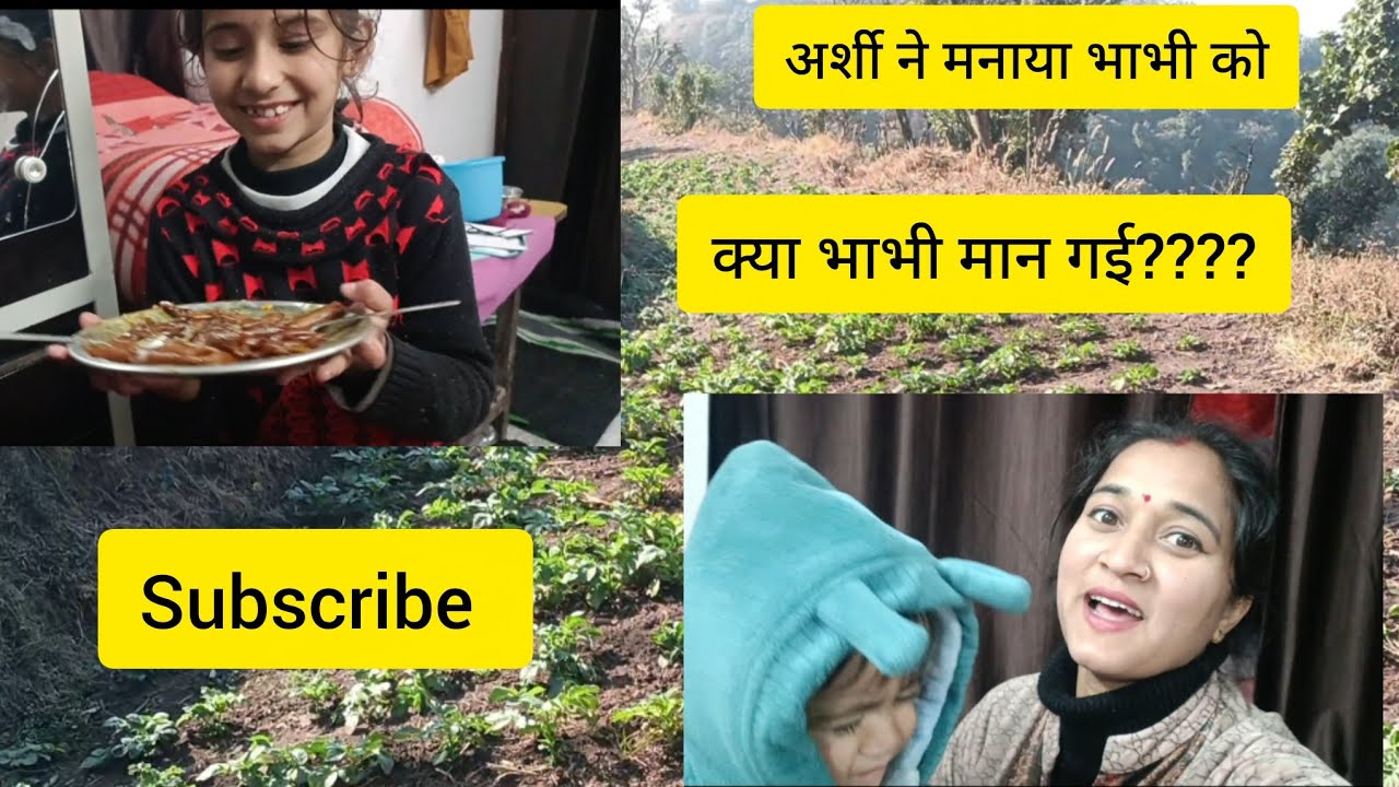 अर्शी ने मनाया भाभी को || क्या भाभी मान गई || Meenakshi Vlog 