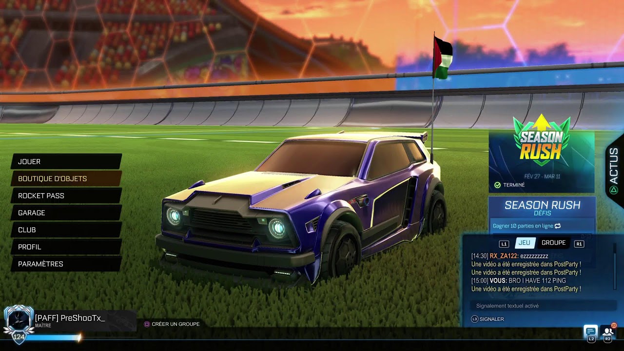 live rocket league chill